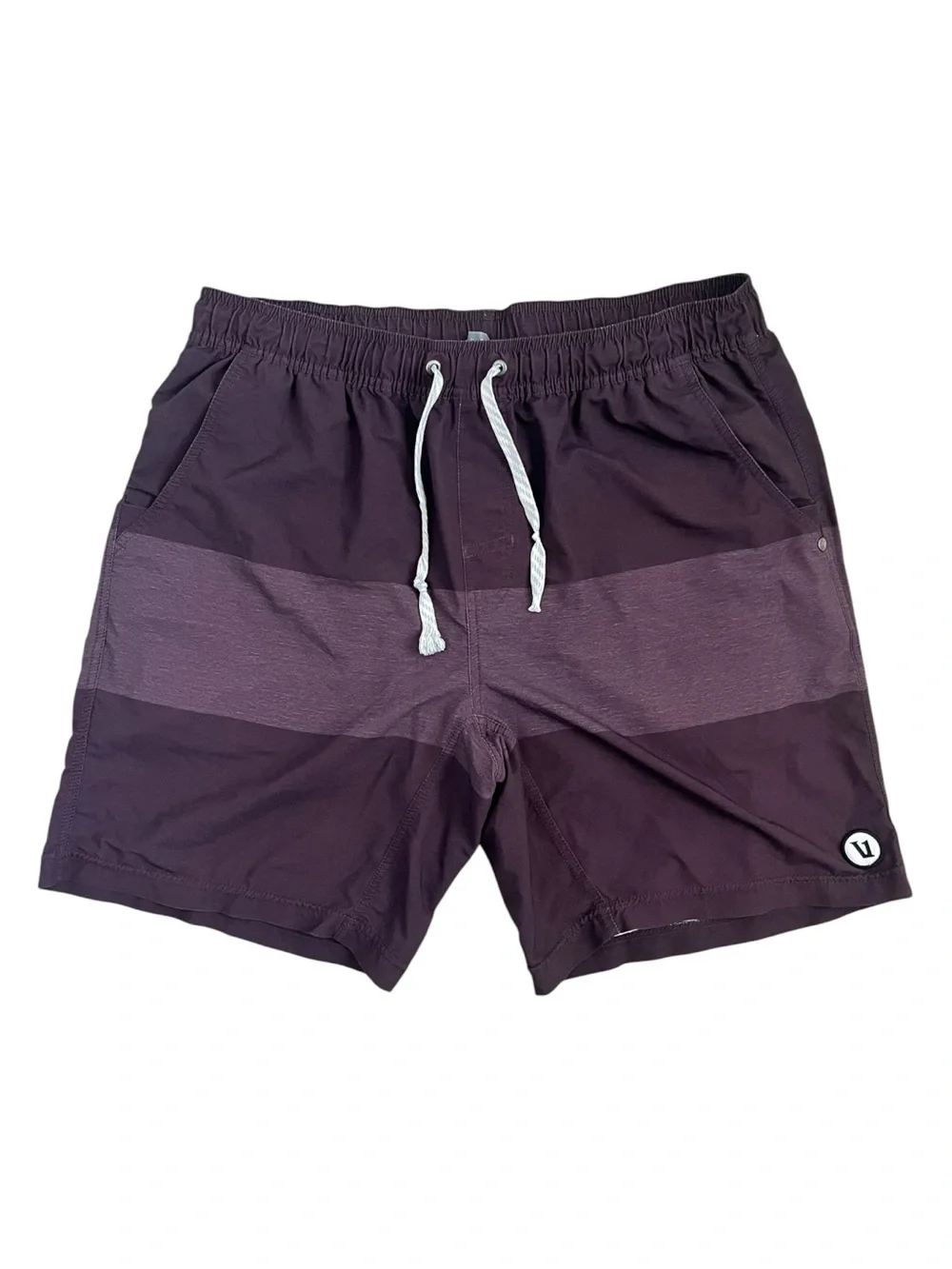 Vuori Kore Short Lined 7” Men’s XL V302 Brown Sangria Workout Active Running